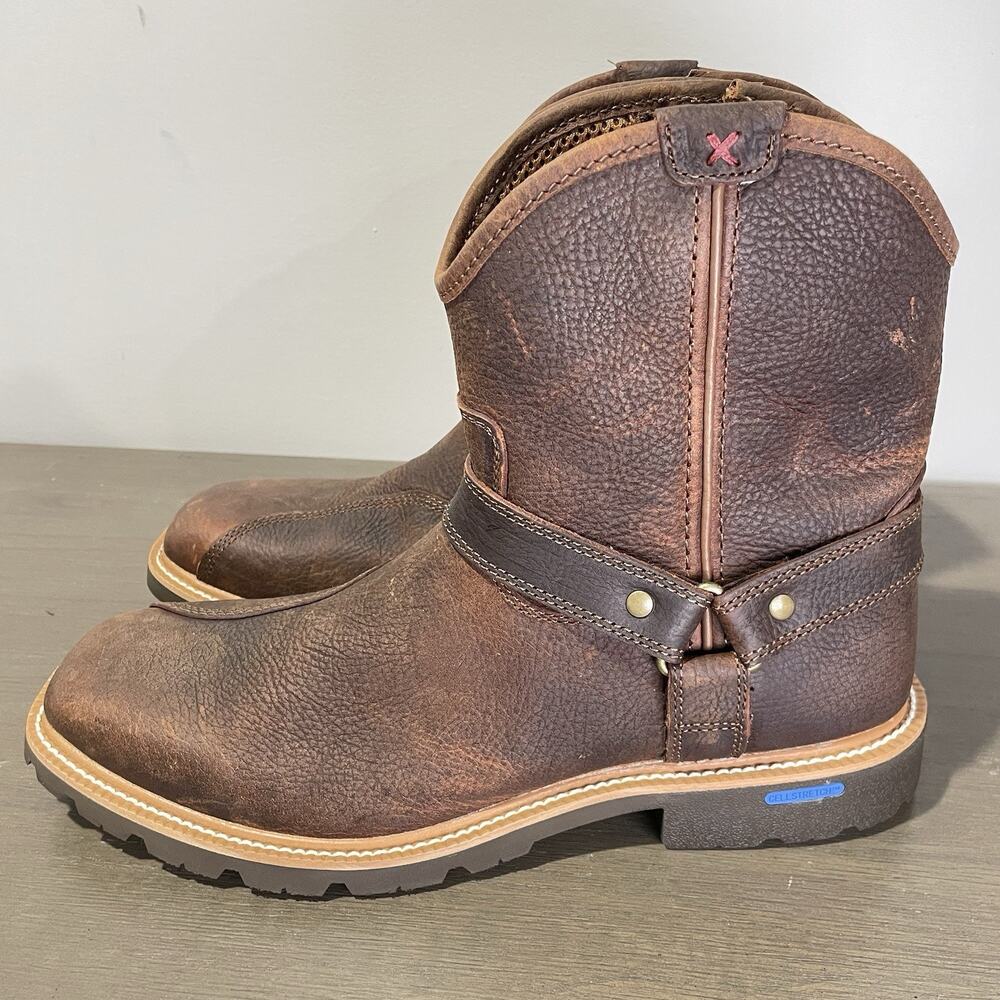 Twisted X Mens Size 9.5 D Boots NEW 8" Tech X Tawney Harness MXTP005 Leather - Picture 6 of 12